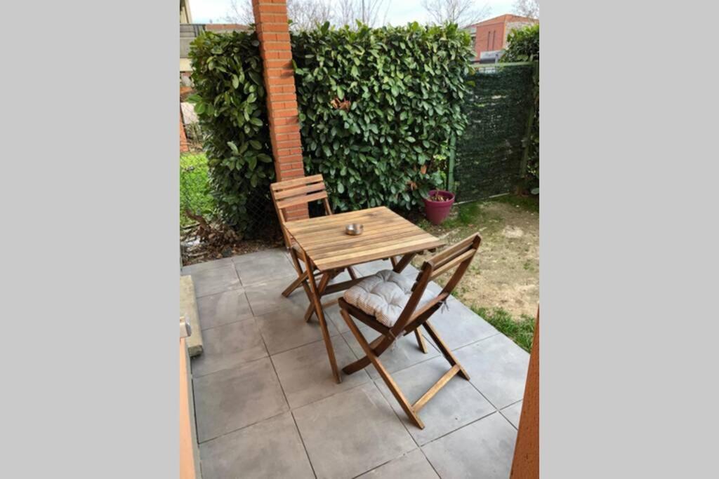 Appartement cosy avec jardin à Blagnac. Exterior foto